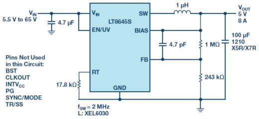 低 EMI/EMC 开关转换器简化 ADAS 设计